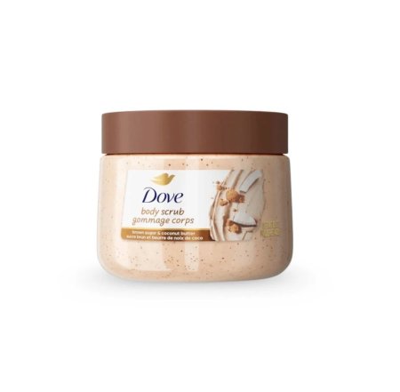 مقشر dove بالسكر البني وجوز الهند 🥥