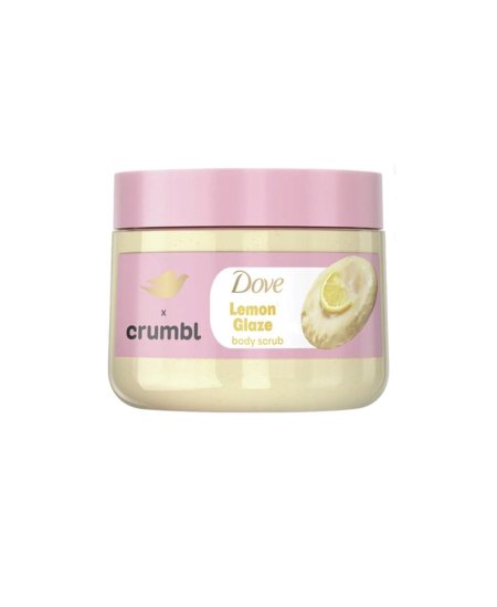 مقشر الجسم دوف x كرمبل - ليمون جليز المنعش 🍋✨
